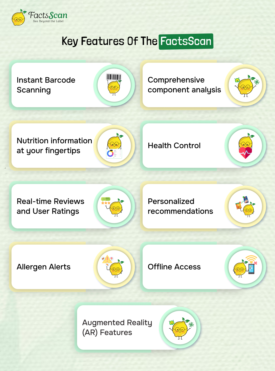 Key features of the FactsScan