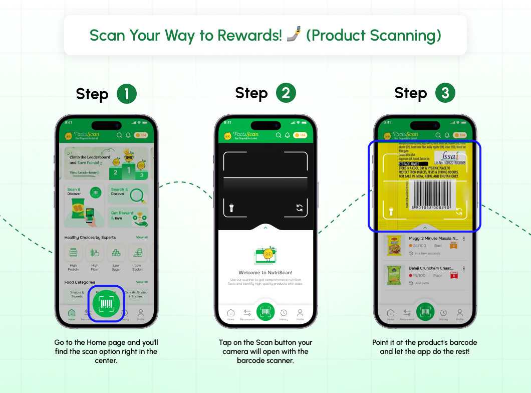 Scan Your Way to Rewards!  (Product Scanning)