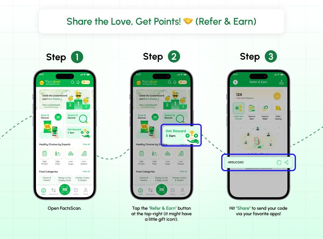  Share the Love, Get Points! (Refer & Earn)