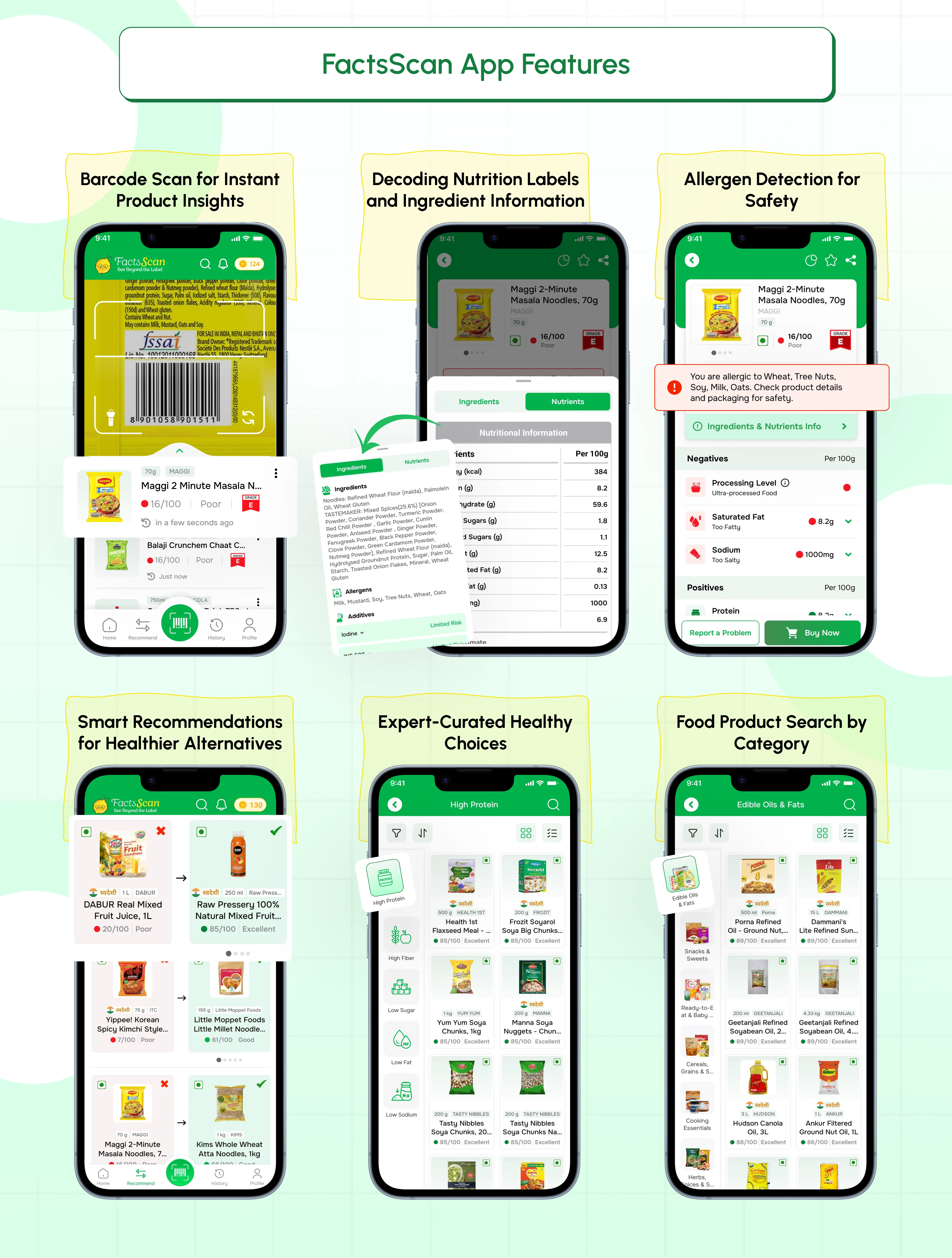 FactsScan App Features