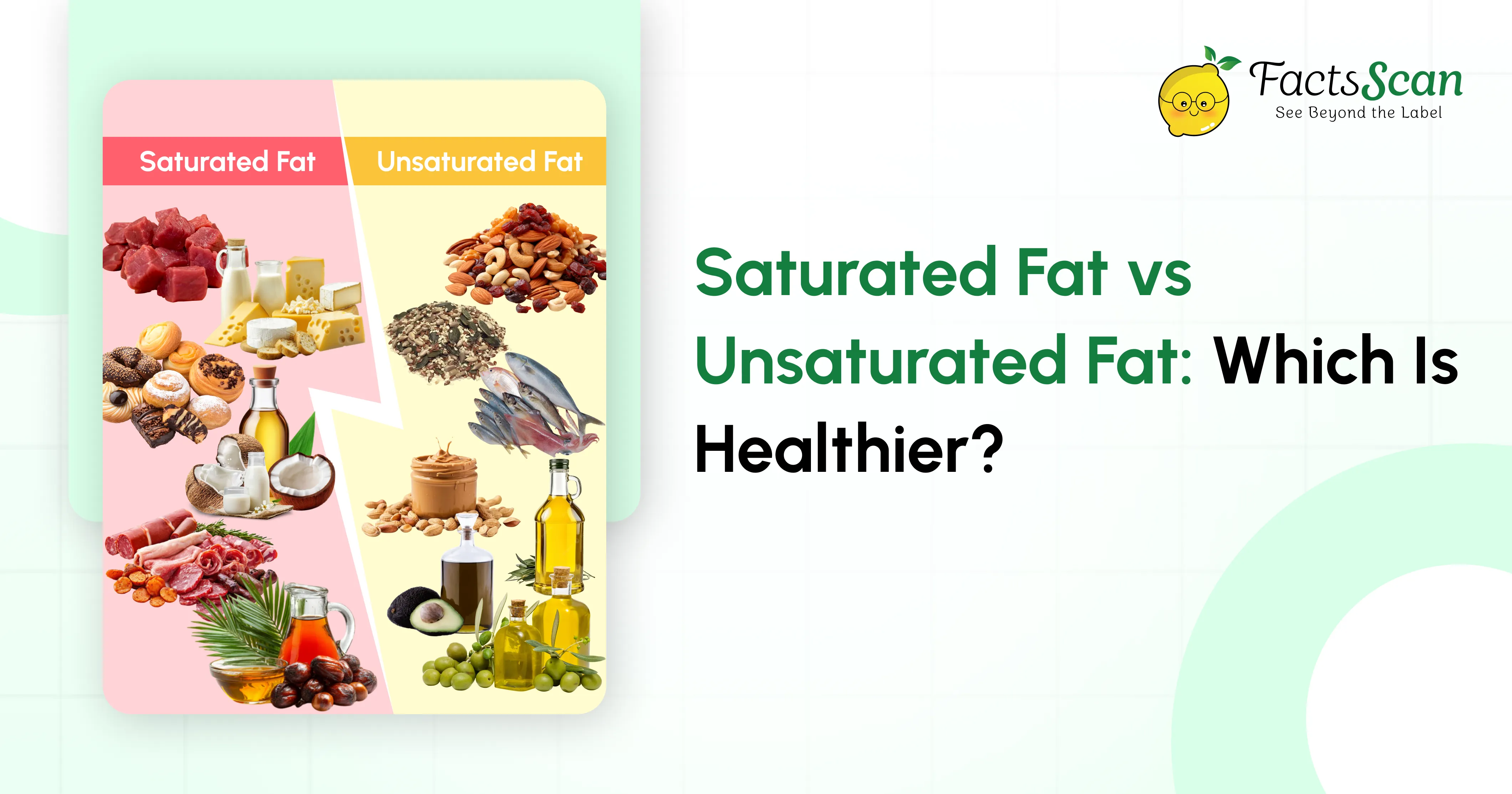 Saturated Fat vs Unsaturated Fat: Which Is Healthier?