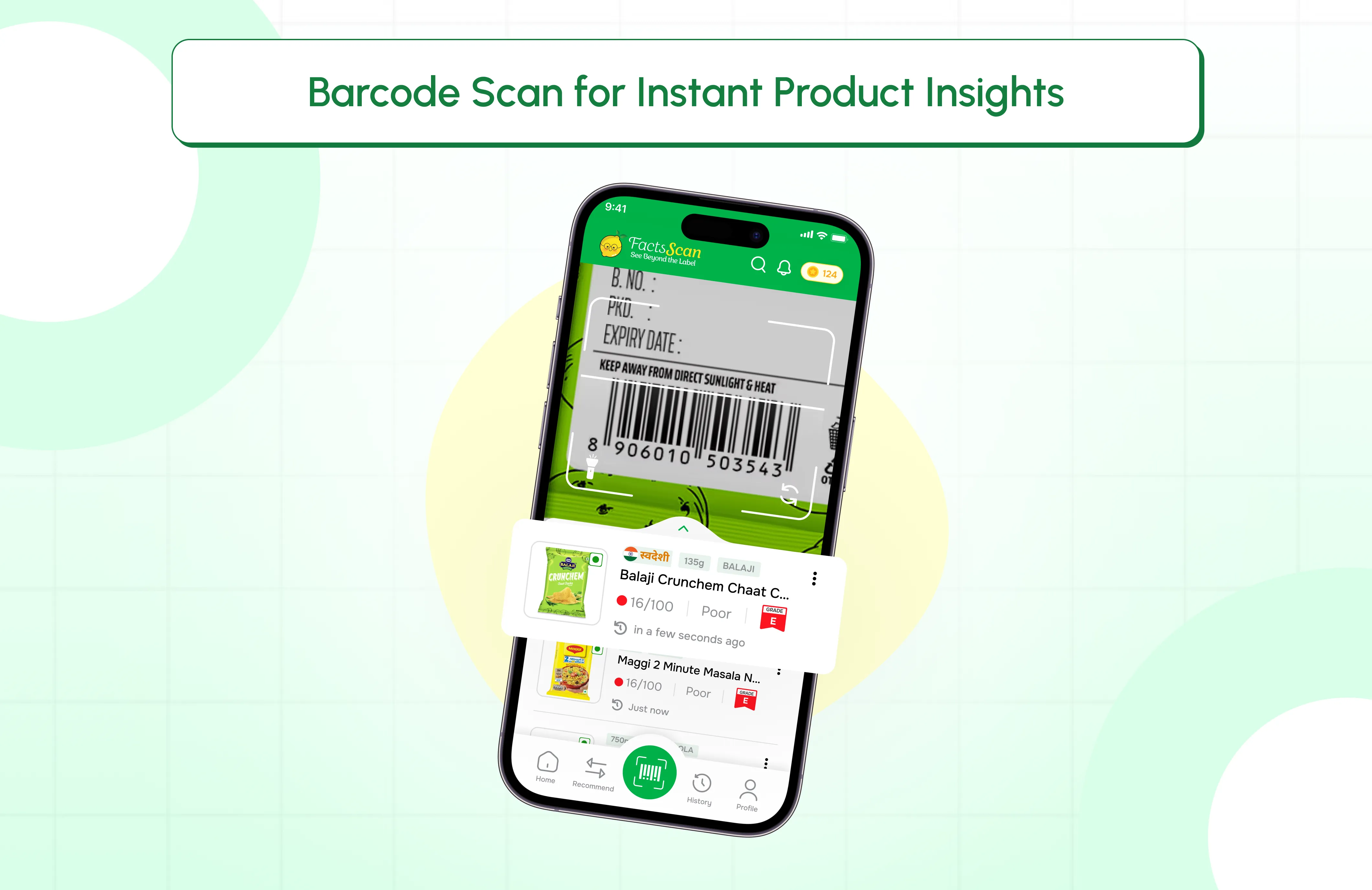  Barcode Scan for Instant Product Insights