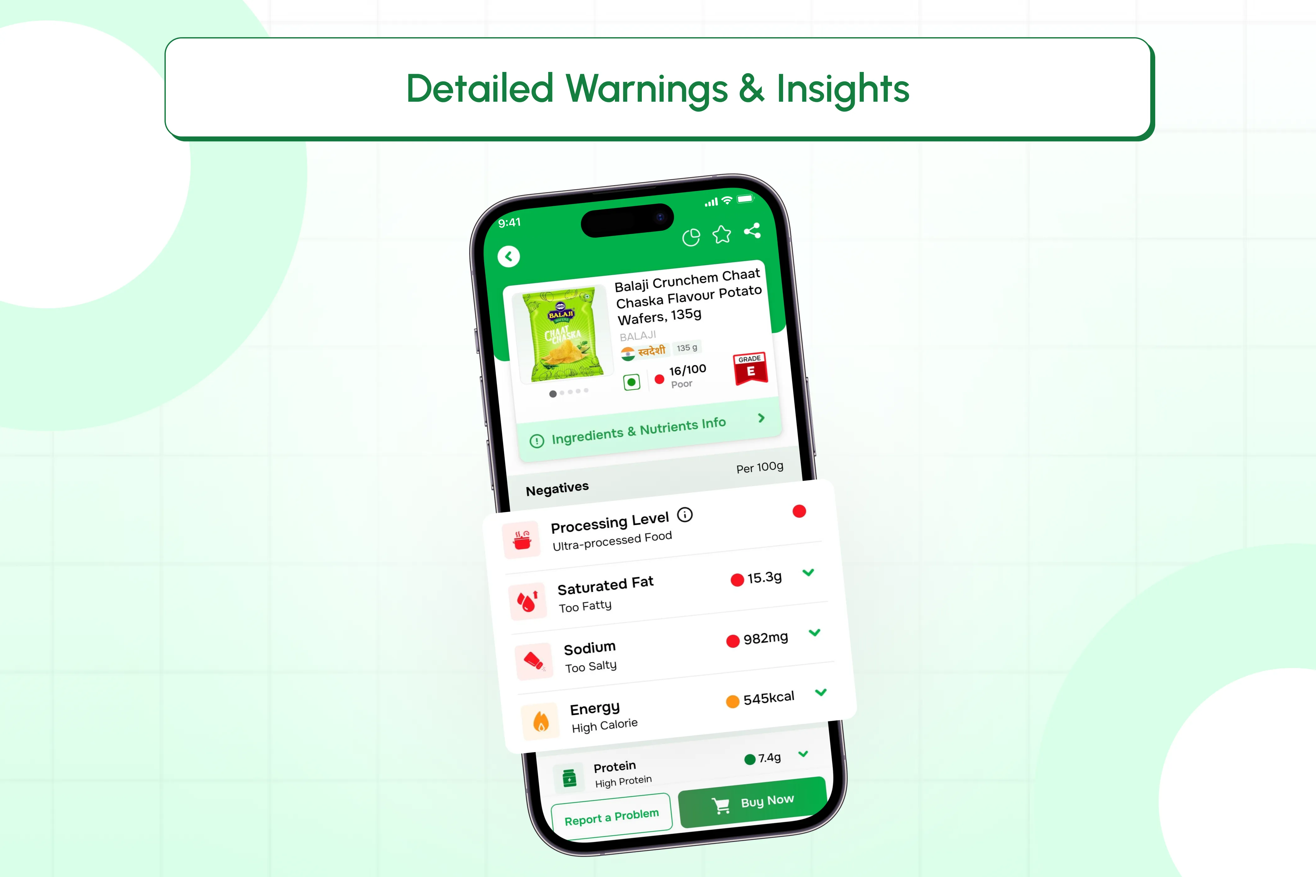 Detailed Warnings & Insights