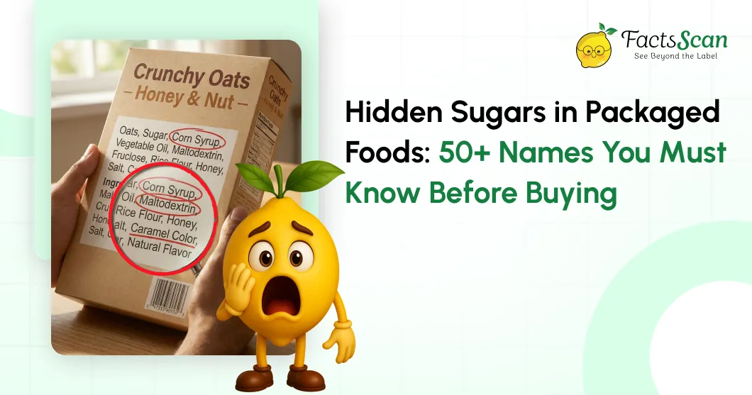 Hidden Sugars in Packaged Foods: 50+ Names You Must Know Before Buying