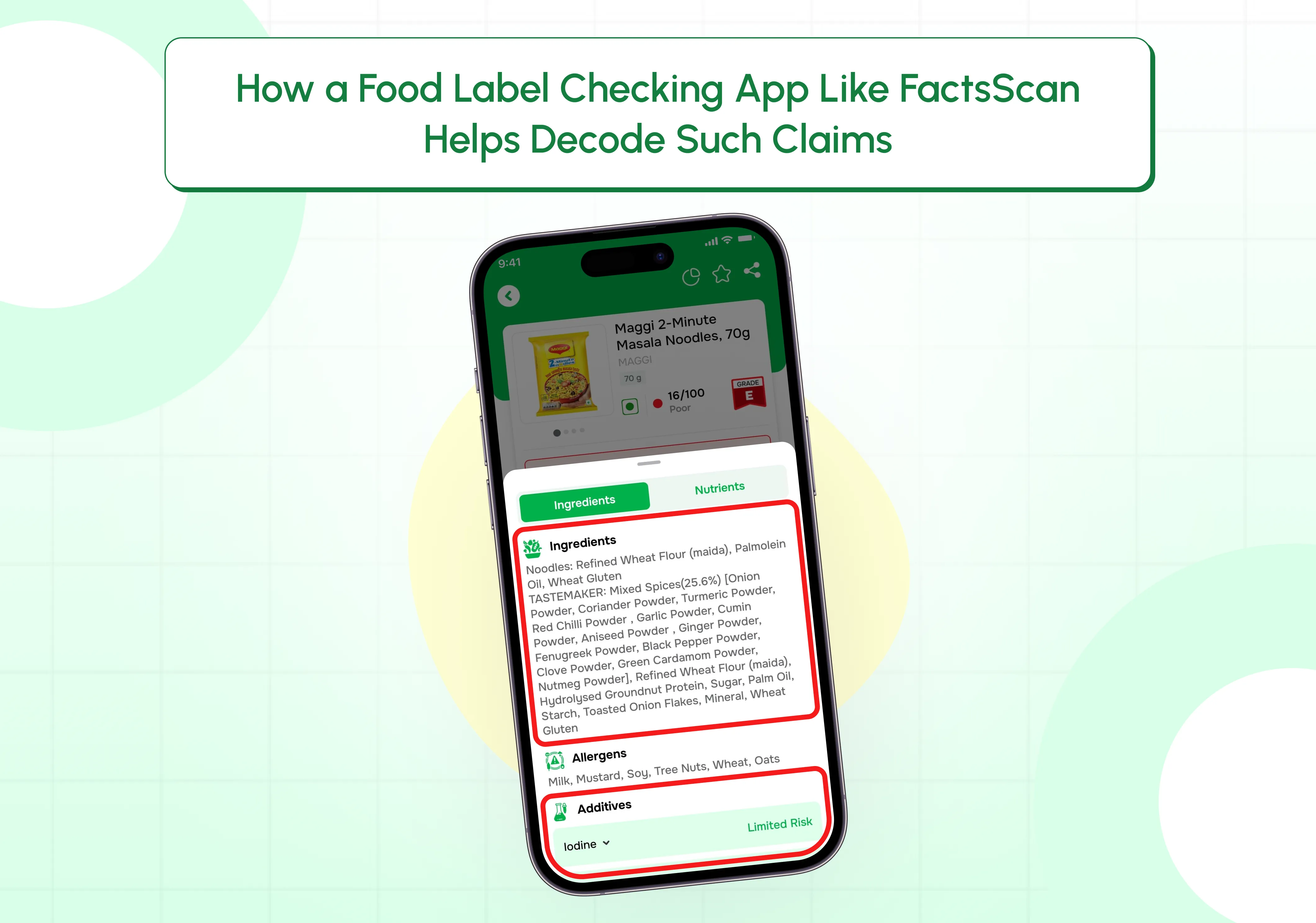  How a Food Label Checking App Like FactsScan Helps Decode Such Claims