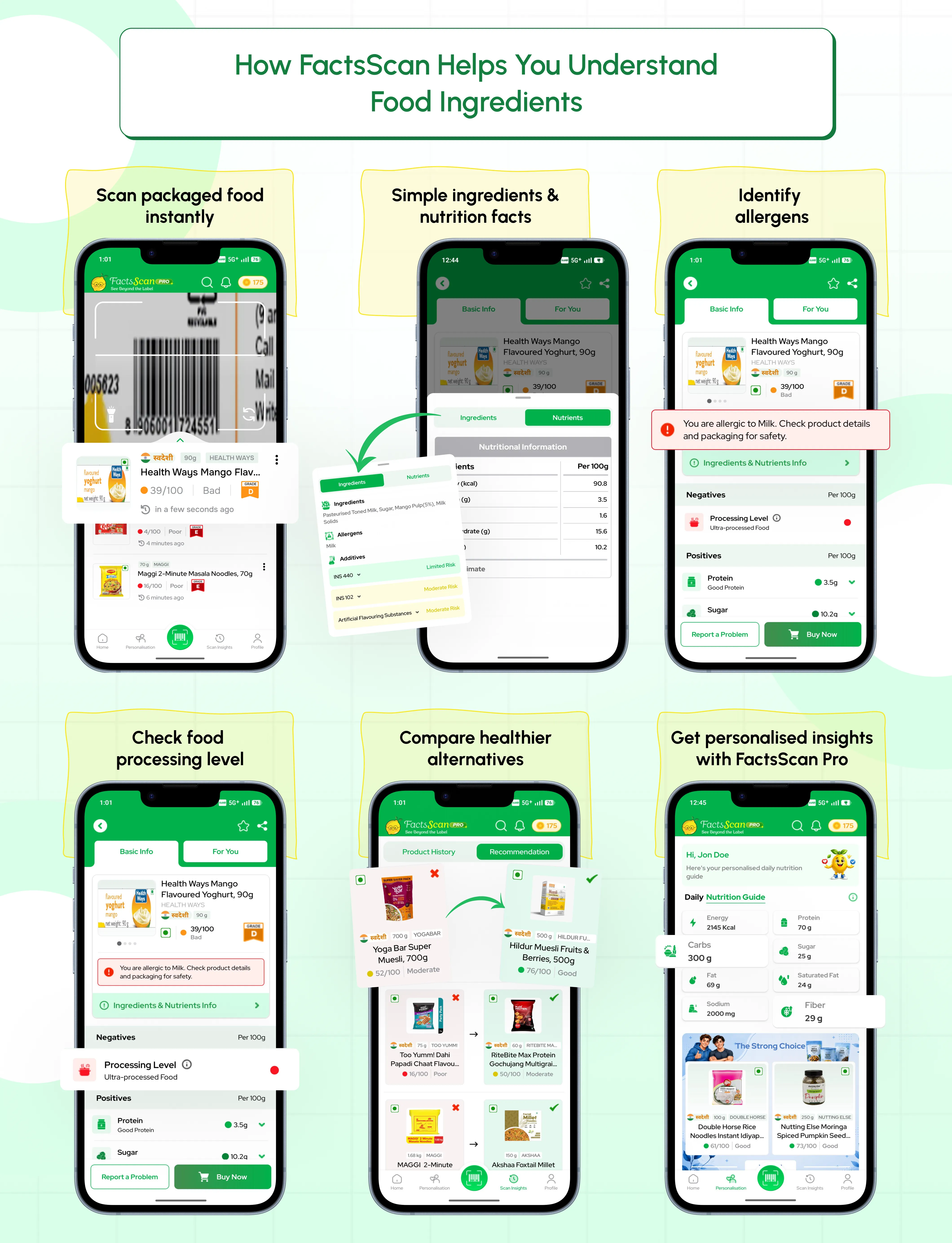 How FactsScan Helps You Understand Food Ingredients